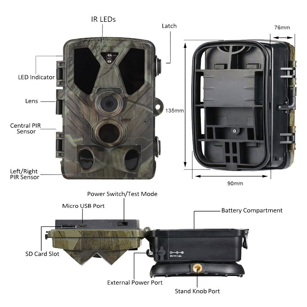 SUNTEKCAM HC812A 24MP 1080P Hunting Camera