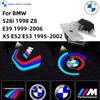2/4 шт. Для старых BMW E39 1999-2006 x5 x52 e53 1995-20025 28 i 1998 z8 Светодиодная лампа для двери автомобиля, лазерный проектор, приветственная лампа-призрак.