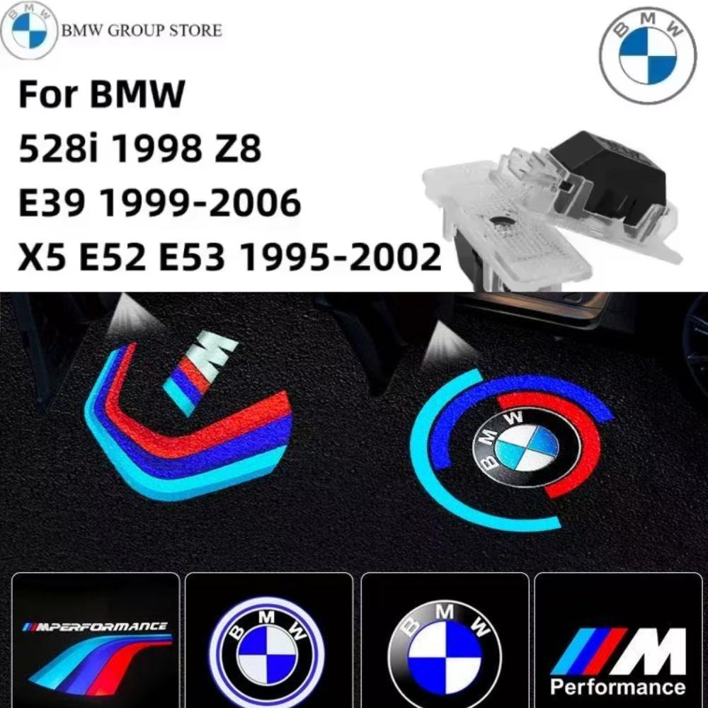 For BMW F10 2pcs For old BMW E39 1999-2006 x5 x52 e53 1995-20025 28 i 1998 z8 Car door Led lamp laser projector welcome ghost lamp.