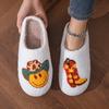Cotton Slippers Women Indoor Bedroom Soft Sole Non Slip Slides Woman Fluffy Plush Warm Winter Slippers for Home Zapatillas Mujer