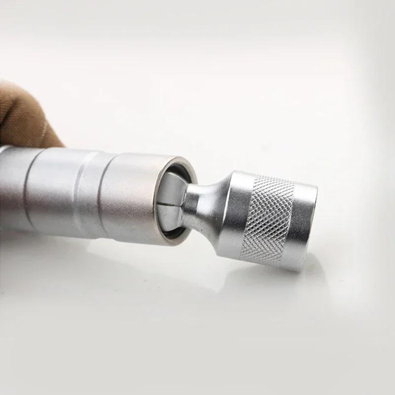 Spark Plug Socket Wrench Adapter 14mm16mm Set Universal Joint with Magnetic Flexible Socket Thin Wall 3/8" Drive Car Repair Tool