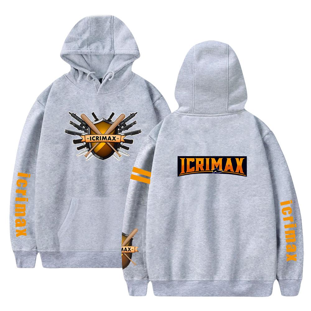 Толстовки Icrimax с капюшоном, осенние, с длинным рукавом, унисекс, пуловеры Harajuku, уличная одежда, графическая одежда, толстовка