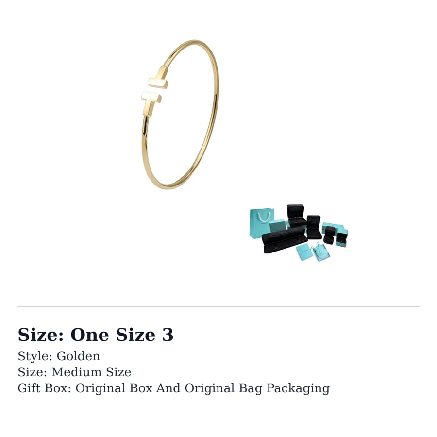 TIFFANY & CO. T 18K Gold Bangles Women's GRP07791