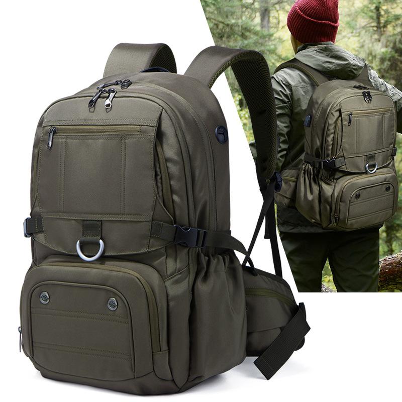 Новый дорожный рюкзак для кемпинга и компьютера, походный рюкзак, мужская уличная сумка для альпинизма, износостойкая школьная сумка для студентов