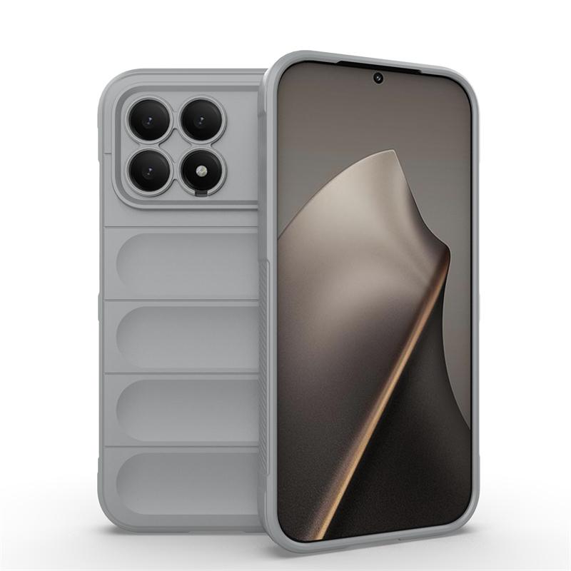 Полная защита для Xiaomi Poco F8 Pro Чехол Противоударный Мягкий ТПУ Силиконовый Полный Задний Чехол для Poco F8 Pro Чехол для Poco F8 Pro Чехол