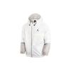 Colorblock Zip Hooded Jacket Men Outerwear White DM1868-100