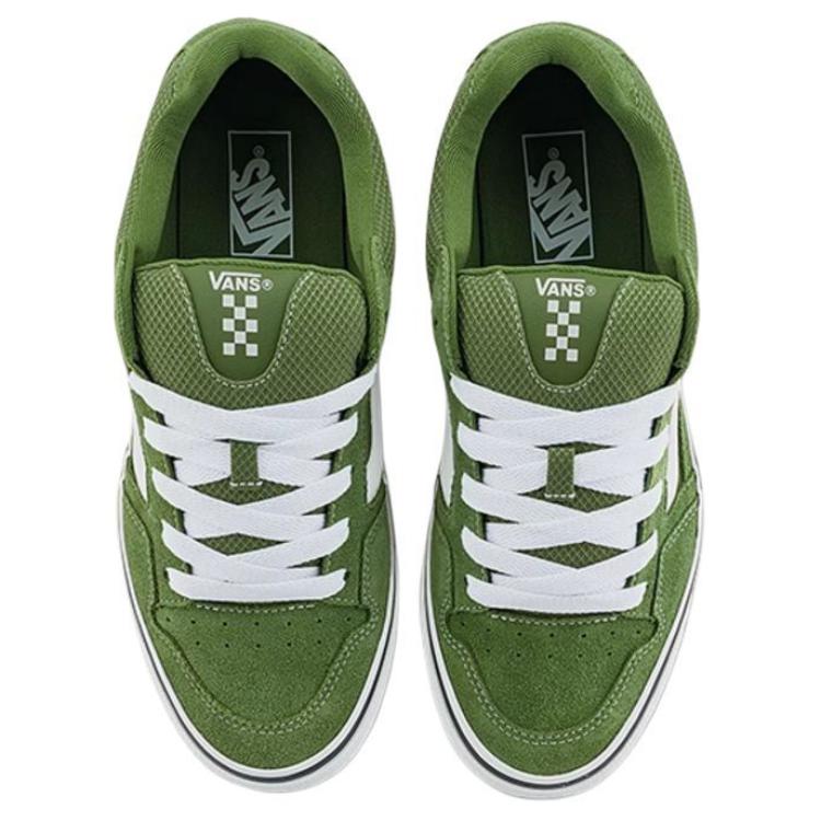 Vans Caldrone Comfortable Versatile Low-Top Skate Shoes Men Sneakers Green VN000CSPD6S