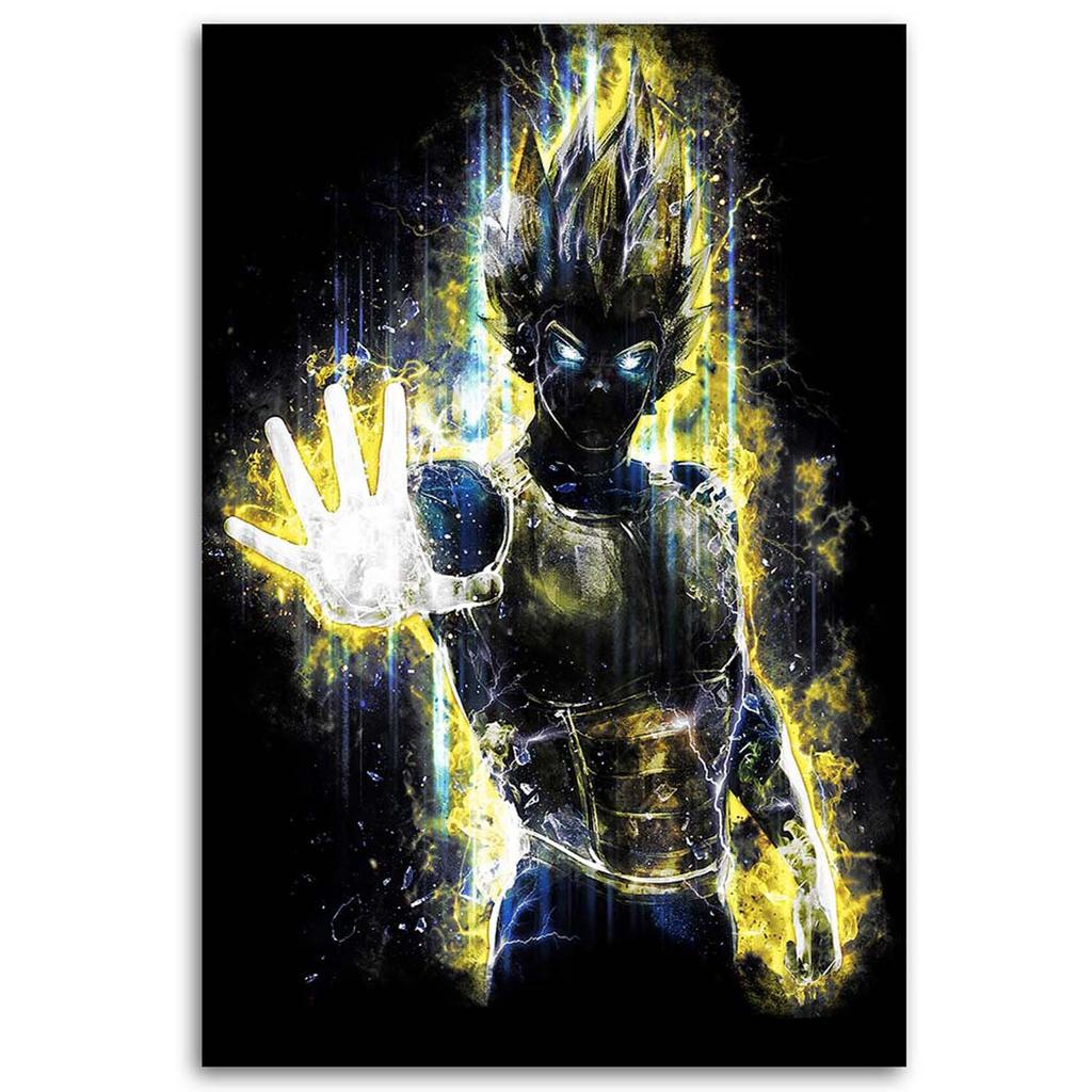 Холст, Вегета герой аниме