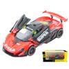 Масштаб 1/32 McLaren P1 GTR, литая под давлением модель автомобиля, игрушечный автомобиль с откатным механизмом, звуком и светом для детей, коллекция подарков для мальчиков и девочек