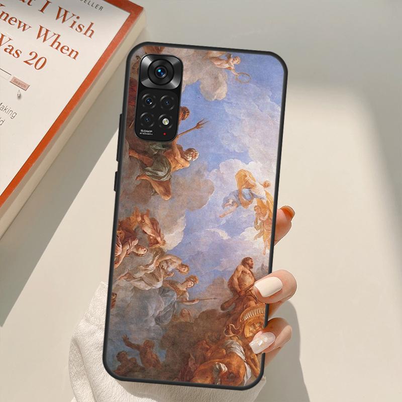 Чехол Renaissance Art Painting для Xiaomi Redmi Note 10 8 9 11 Pro 8T 9S 10S 11S Redmi 10C 9C 9A 9T K50 K40 Gaming