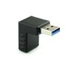 USB-адаптер с левым изгибом, штекер-гнездо 3.0, угловой, для передачи данных, 90°, гнездо-штекер, кабель A-градус к компьютеру H J5O8