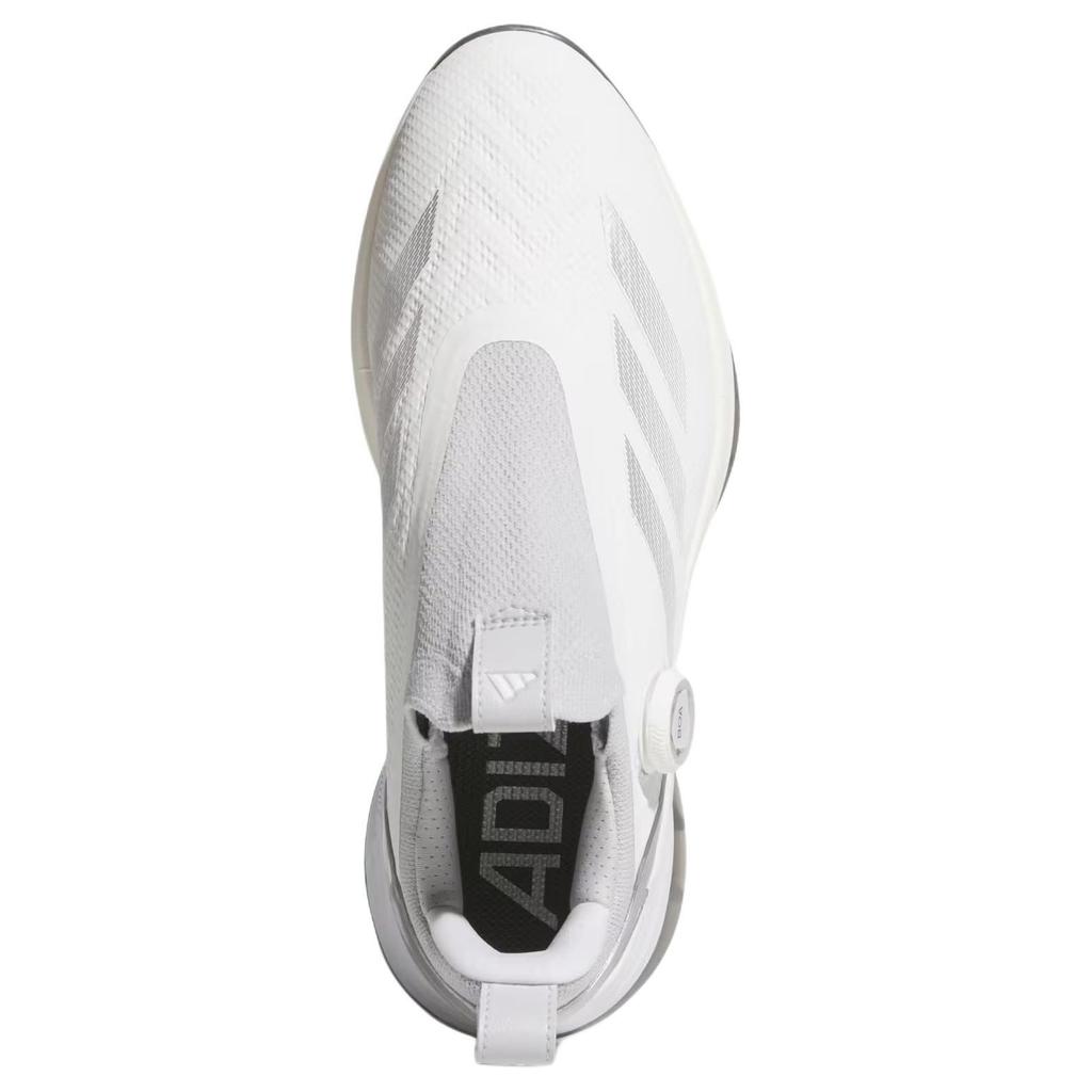 Adidas Adizero ZG BOA Spikeless Golf White Silver Metallic Men Sneakers Cloud-White Light-Solid-Grey IH3357