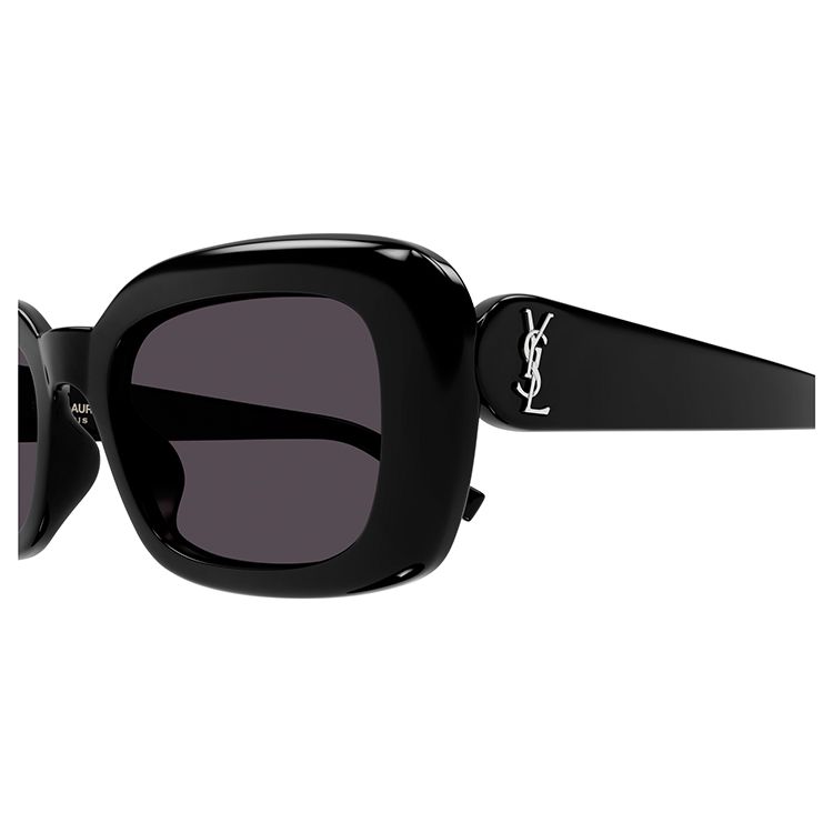 Saint Laurent Vintage Rectangular Narrow Frame Sunglasses Unisex sunglasses SL-M130/F-001