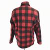 Johnson Woolen Mills/Шерстяная куртка/M/Красно-черная/Клетка буффало/Макинау Крузер(ИСПОЛЬЗОВАЛ)