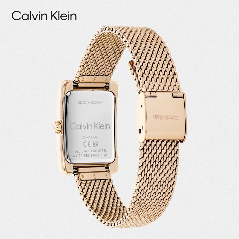 Calvin Klein Женские кварцевые часы с квадратным циферблатом