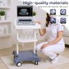 Medical Trolley Cart with Wheels Mobile Ultrasound Cart Beauty Storage Utility Cart for Dental Clinics Hospitals & Beauty Salons