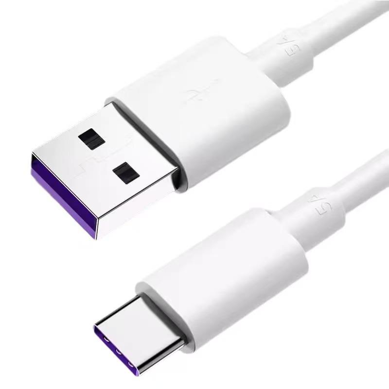 5A Type-C Super Fast Charging Cable for Android, iPhone, Huawei, Xiaomi - 6A Compatible