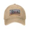 Steam locomotive  Baseball Cap fashionable Anime Rugby Streetwear Unisexs Baseball Womens