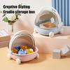 Storage Box Organizer with Strong Load-Bearing Capacity Dust-Proof Large Capacity Cute