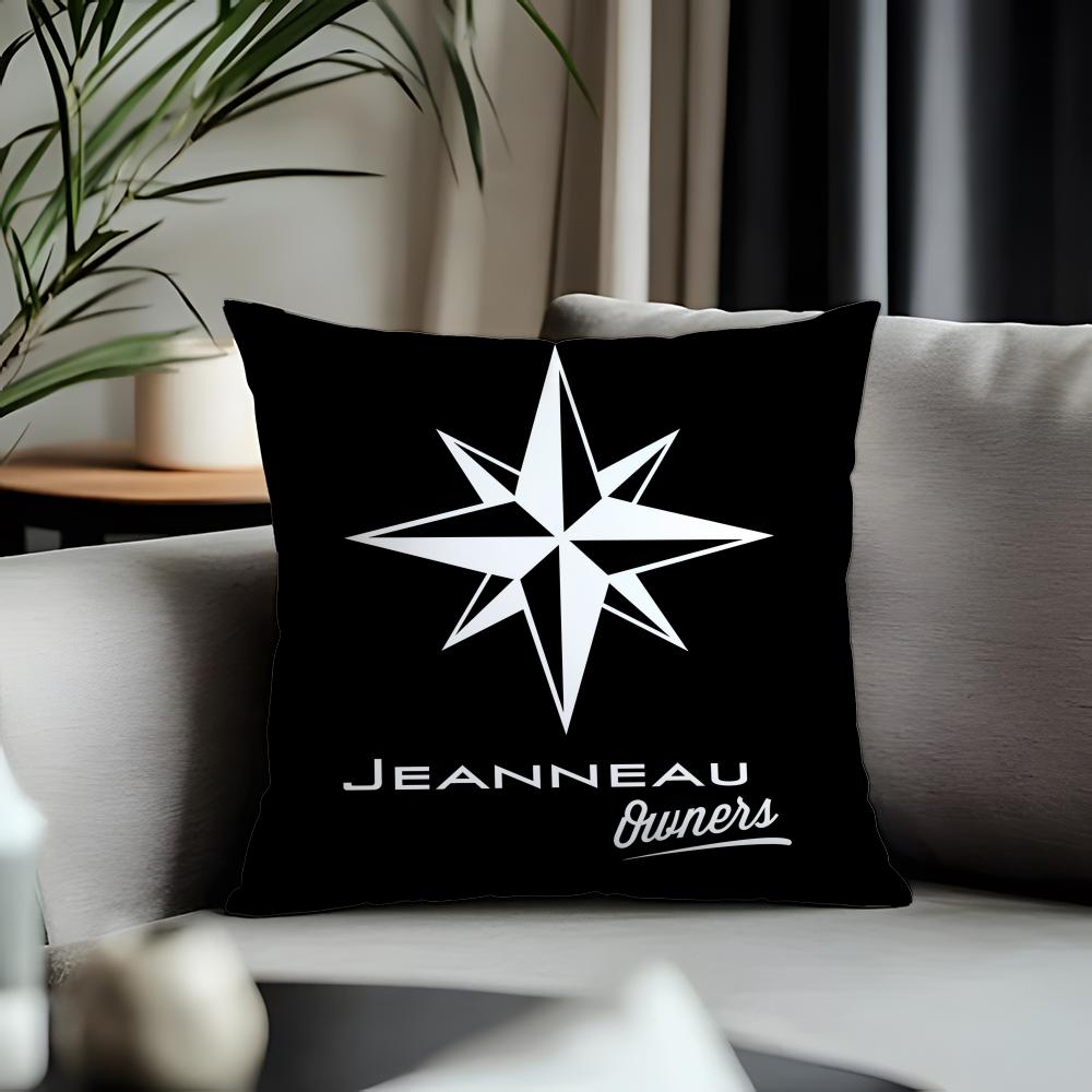 Fashion Jjeanneauful Cushion Cover Antidustmite Pillowcase Invisible Zipper Silky Short Plush Sofa Cushion Cover