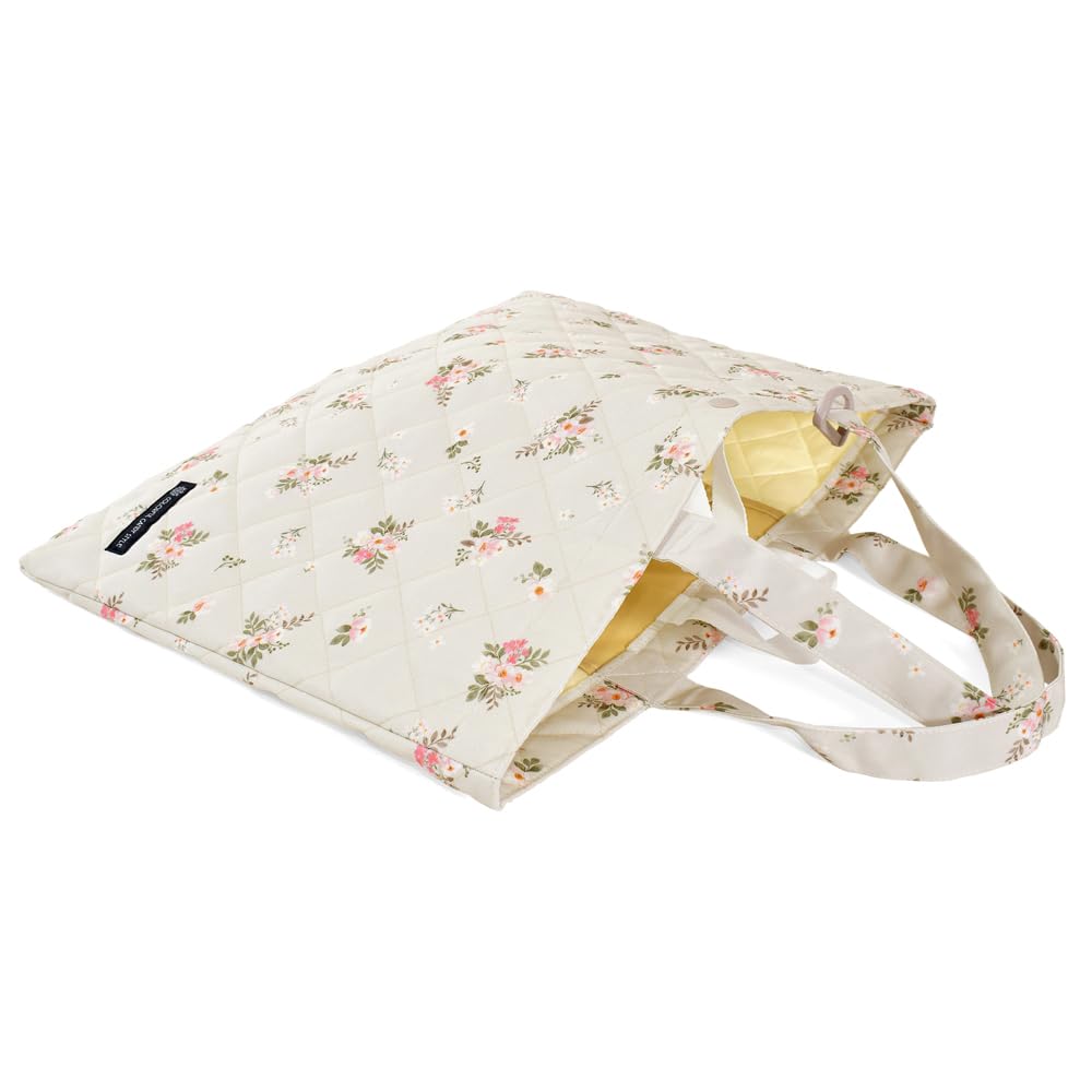 КРАСОЧНЫЙ КОНФЕТНЫЙ СТИЛЬ Стеганый Входной Набор для Девочек 4 Предмета Детский сад/Школа (Маленький букет) - Водоотталкивающий, Легкий, Устойчивый к пятнам,