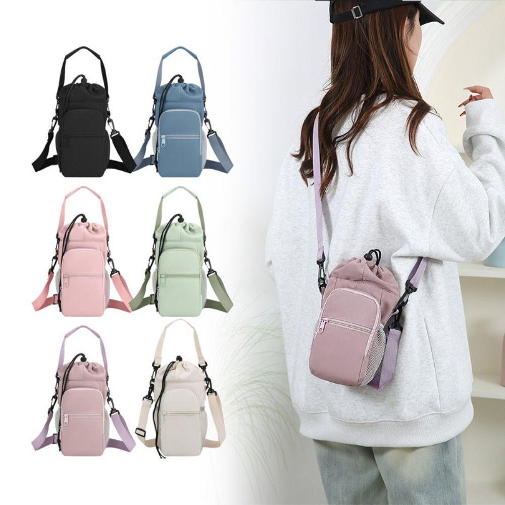 Hands-Free Thermal Mugs Bag Waterproof Insulated Cup Protective Cover Milk Tea Tote Bag Girl Gift