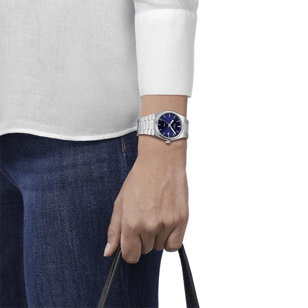 Tissot PRX 35 мм Синий циферблат Нержавеющая сталь Кварцевые часы (T137.210.11.041.00)