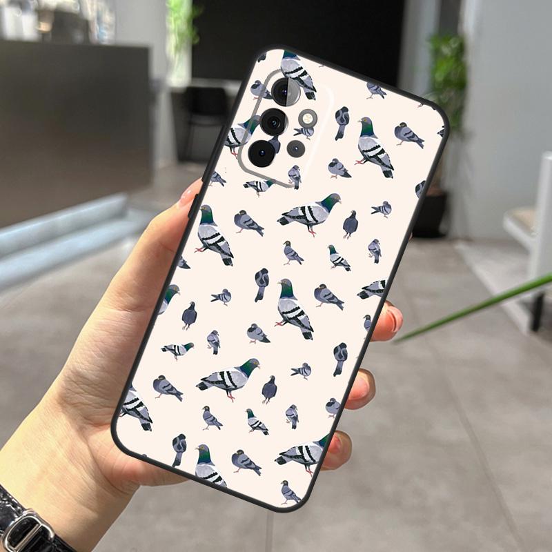 The Pigeons Case For Samsung Galaxy A22 A32 A52 A15 A16 A05 A26 A36 A56 A53 A33 A13 A34 A54 A14 A35 A55