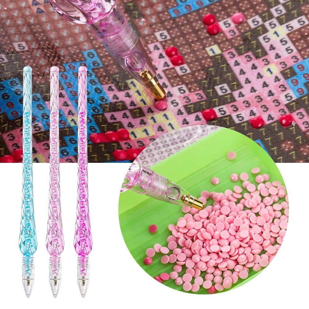 Бытовая вышивка Ремесла Кристаллические ручки 5D Алмазная картина Вышивка крестом Точечная ручка-сверло