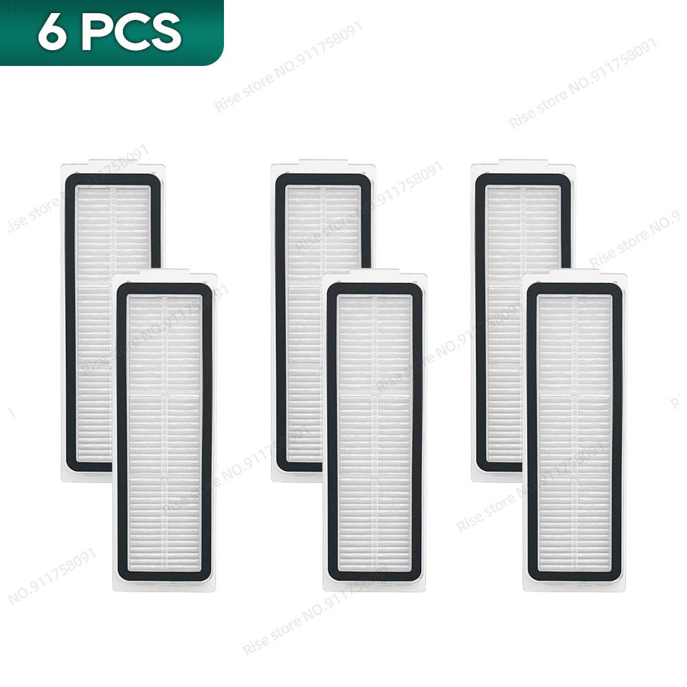 Compatible for ( Mijia Robot Vacuum Mop 5 Pro ) Accessories Main Brush Filter Dust Bag Mop Cloth Replacement Parts Kit
