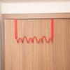 Colorful Wave Wall Hooks Moisture-proof Wall Mounted Door Back Clothes Hook Decorative Space Saving Key Hook Rack Entryway
