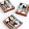 Made Japan Kutani ware Hokuriku traditional crafts colored painting ceramics pottery kitchen goods daily necessities cutlery chopstick rest stylish