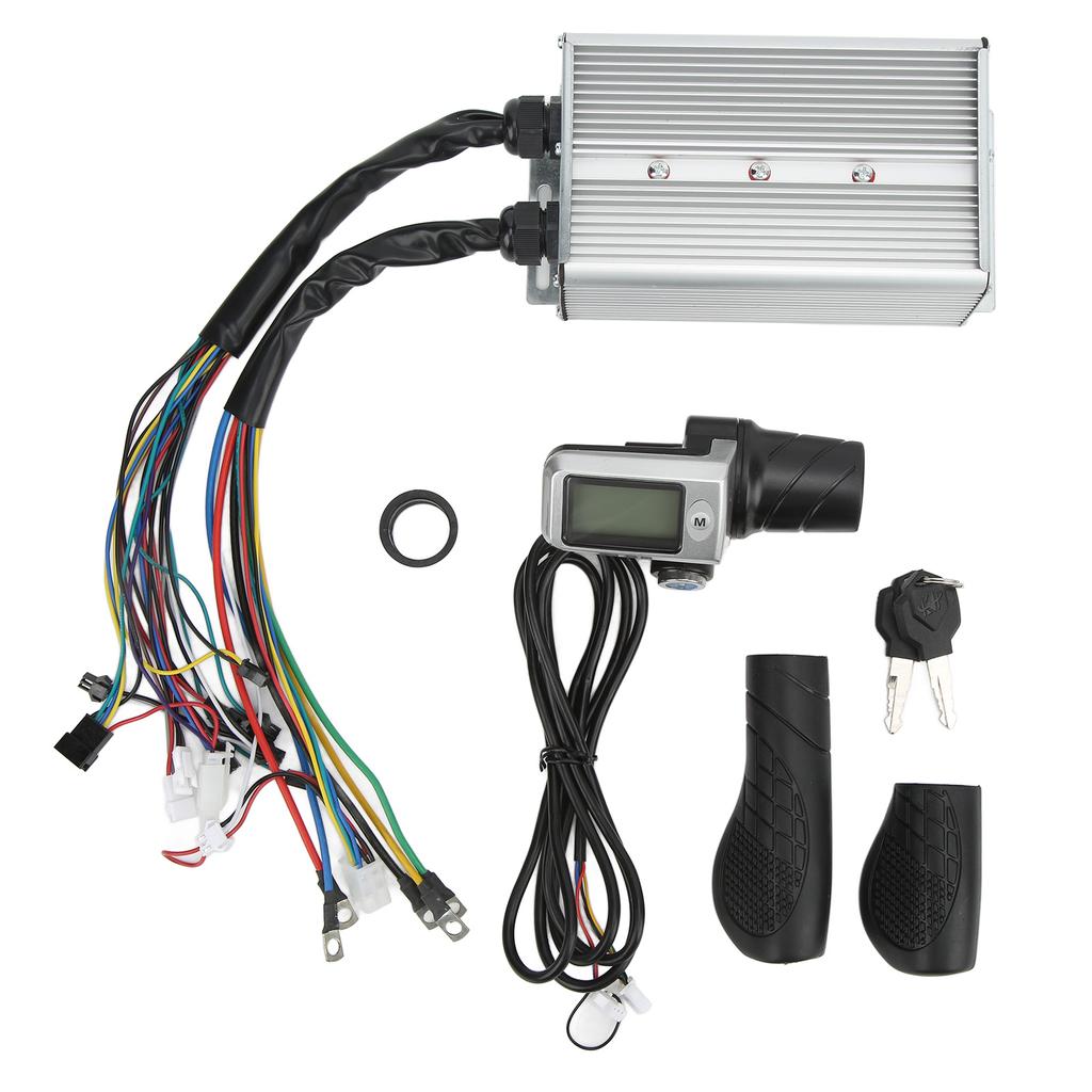 Electric Bicycle Controller Kit 36V 48V 1500W Electric Bicycle Controller LCD Display Speed Control