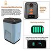 Portable Electric Shower Rechargeable with Intelligent Digital Display for Camping, HikingOrange 1 S