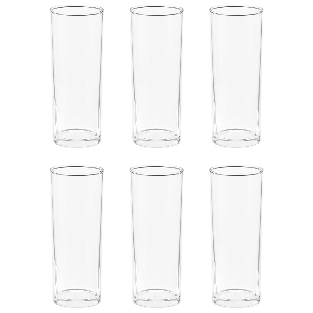 Toyo Sasaki Glass Стакан Зомби 260мл Набор из 6 штук Сделано в Японии Можно мыть в посудомоечной машине Стеклянный стакан Пивной стакан Стакан для хайбола Стакан для сауэра Стакан для тюхая