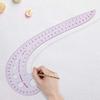 Clear Metric Sewing Ruler Set, Plastic Sew French Curve Ruler for Designers, Pattern Maker, Sewing Templates