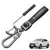HUDIY Hoodie Key Chain Genuine Leather Key Car Logo (New Harrier 80 Series)