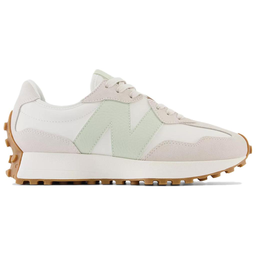 New Balance 327 Moonbeam Silver Moss Женские кроссовки Кремовые WS327OU