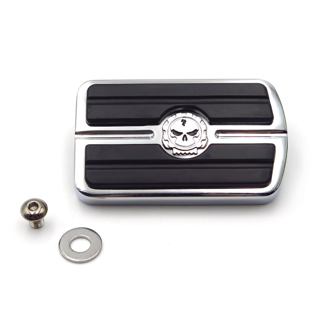 Запчасти для мотоциклов для Harley Davidson FLHTK Touring Softail педаль тормоза большая накладка для мальчиков FLSTF FLSTFB череп CVO Street Glide