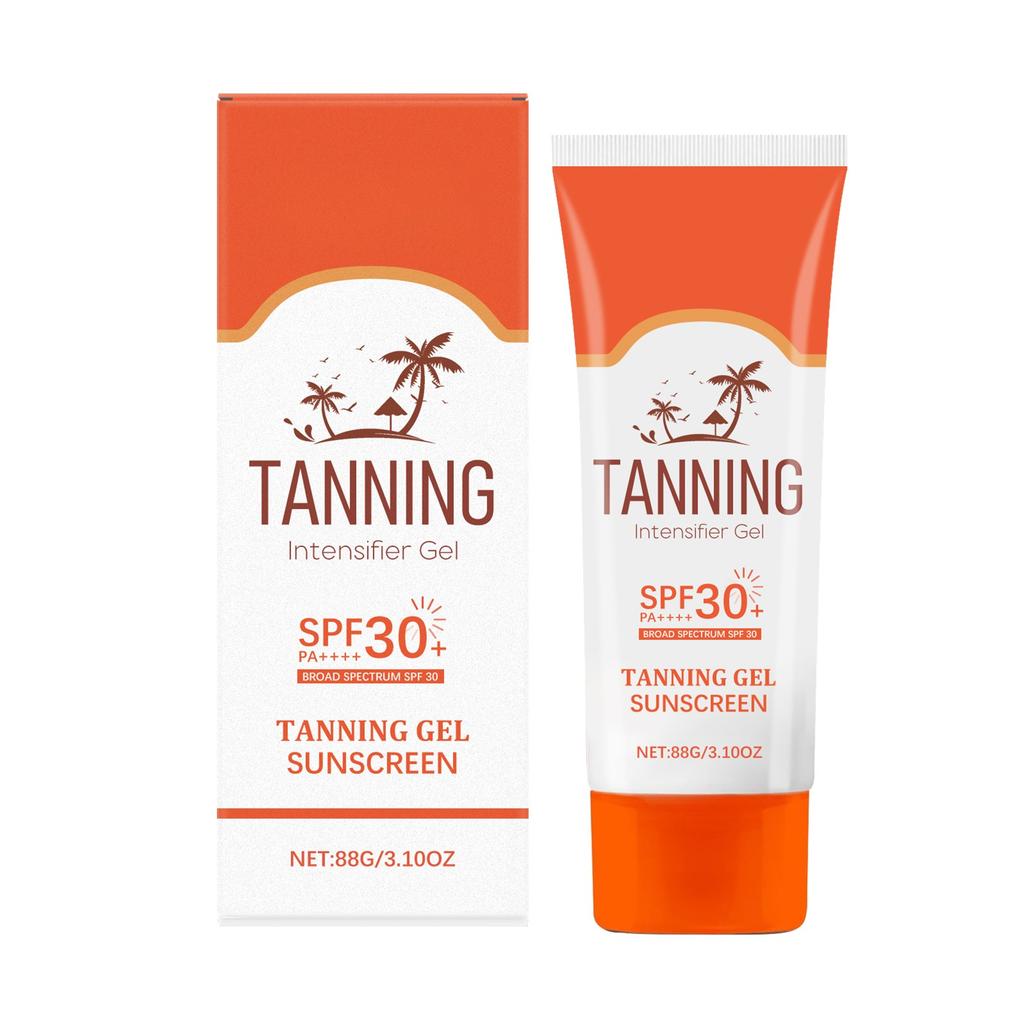 Tanning Sunscreen Gel Helps Tanning Prevent Sunburn Nourishing Dry Skin Soothes Sensitive Skin Tanning Sunscreen Gel Helps Tanning Prevent