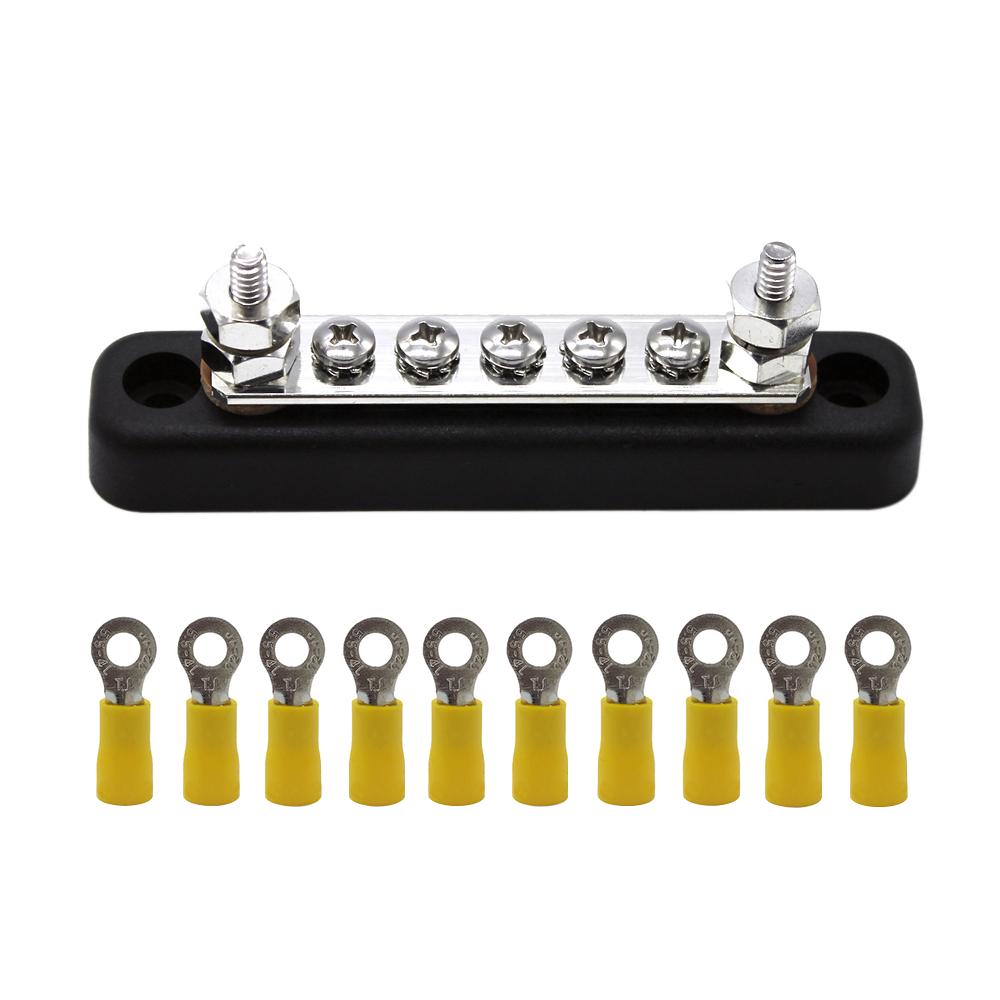 5 винтовых клеммных блоков заземления распределительных комплектов Line Buss