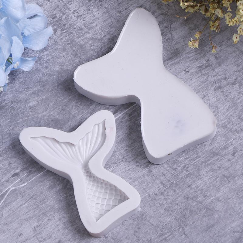 Хвост русалки, жидкая силиконовая форма для торта, форма для помадки, форма для украшения кондитерских изделий