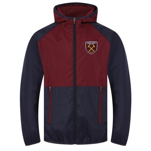 West Ham United FC Boys Crest Raglan Windbreak