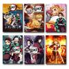 Demon Killer Poster Kimetsu No Yaiba Japanese Anime Pictures Modern