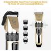 Electric Dog Grooming Clipper, Cordless Pet Grooming Kit Hair Clipper Kit (Gold)-Good