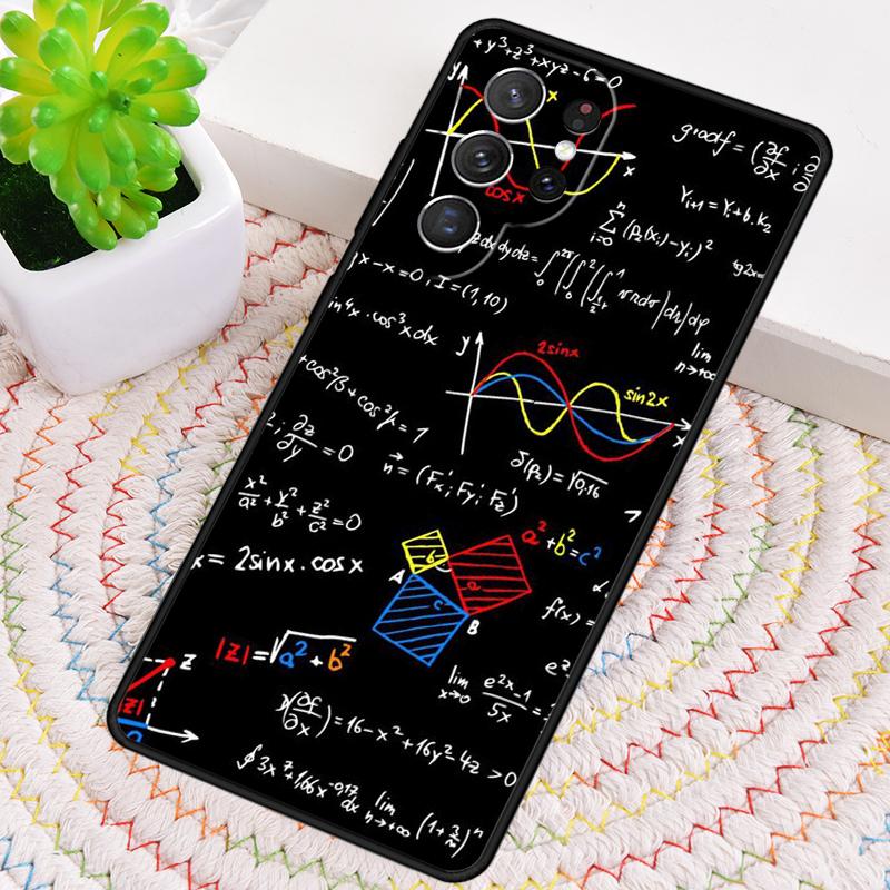 Чехол для телефона с формулами по науке, математике, физике для Samsung Galaxy note 10 pro S26 S25 S24 S23 S22 Ultra Plus S21 FE S20