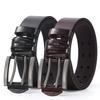 Special Belt For Men'S Personalized Double Pin Buckle Belt, Cowhide Casual Jeans Belt