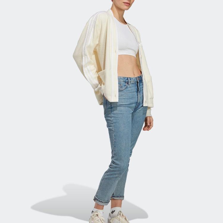 (WMNS) Кардиган-ветровка adidas 'Бежевый' Женский IP3761