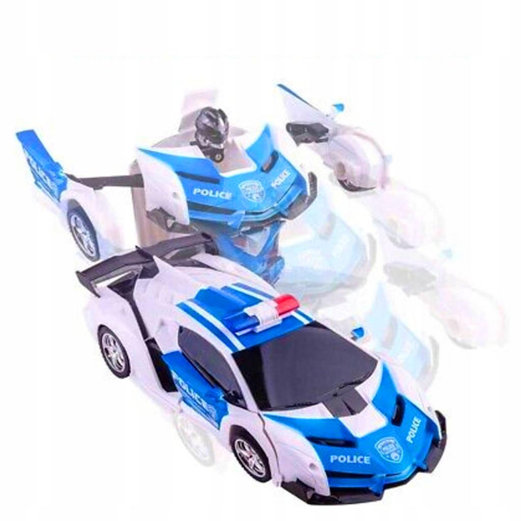 Remote Controlled Police Car Robot Police Autobot