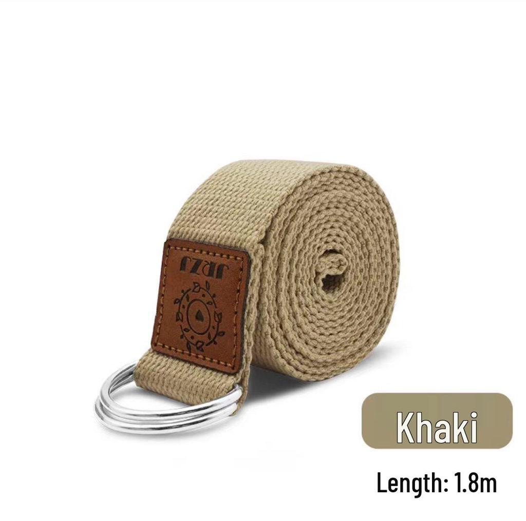 Ремень для растяжки без эластичности для вспомогательного удлинения в йоге Айенгара